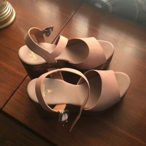 Lulus wooden heels